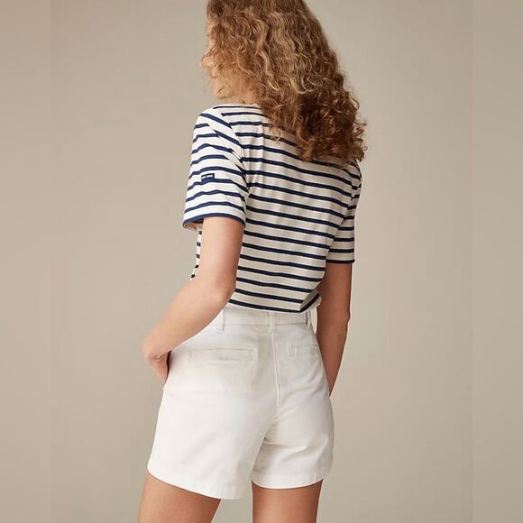 NWT J CREW 5" stretch chino short in white - Picture 5 of 8